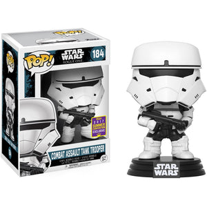 (DAMAGED BOX) Funko Pop Star Wars: Rogue One - Combat Assault Tank Trooper (2017 Summer Convention) #184 - Sweets and Geeks