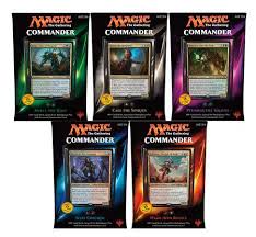 Commander 2015: Set of 5 - Sweets and Geeks