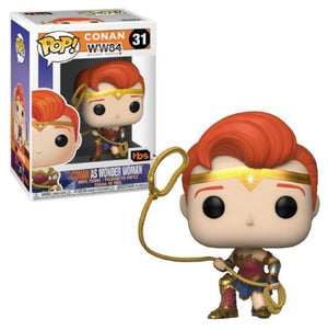 Funko Pop! Conan - Conan O'Brian As Wonder Woman #31 - Sweets and Geeks