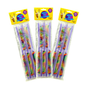 Twister Pop Lollistraws 5 Count Bag - Sweets and Geeks