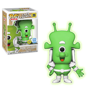 Funko Pop Ad Icons: Cap'n Crunch - Cozmic Cap'n Crunch (Glow in Dark) (Funko Shop) #20 - Sweets and Geeks