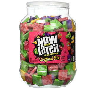 Now and Later Original Mix Jar 385ct - Sweets and Geeks