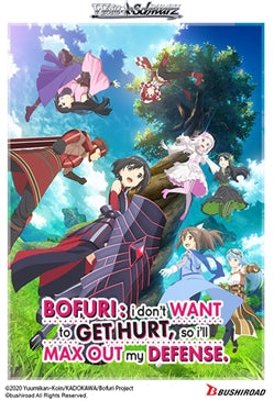 Weiss Schwarz: BOFURI: I Don't Want To Get Hurt, So I'll Max Out My Defense- Booster Pack - Sweets and Geeks