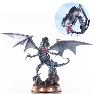 Yu-Gi-Oh! Blue-Eyes White Dragon 14-Inch Silver Statue (Preorder) - Sweets and Geeks