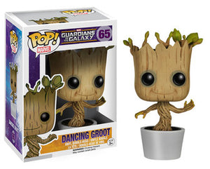 Funko Pop! Guardians of the Galaxy - Dancing Groot (White) #65 - Sweets and Geeks
