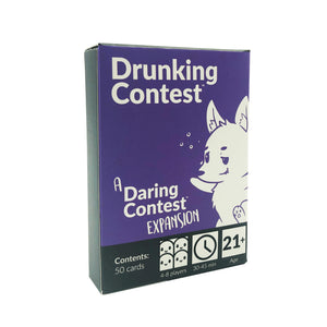 Daring Contest : Drunking Contest Pack - Sweets and Geeks