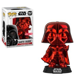 Funko Pop! Star Wars - Darth Vader (Red Chrome) #157 - Sweets and Geeks