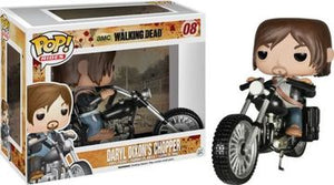 Funko Pop Rides: The Walking Dead - Daryl Dixon's Chopper #08 - Sweets and Geeks