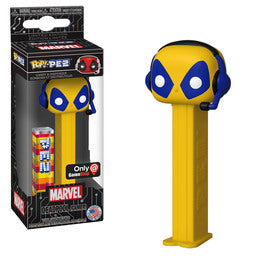 Funko Pop Pez: Marvel - Deadpool (Gamer) (yellow) - Sweets and Geeks