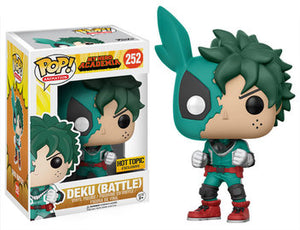 Funko Pop! Animation: My Hero  Academia - Deku (Battle) #252 - Sweets and Geeks