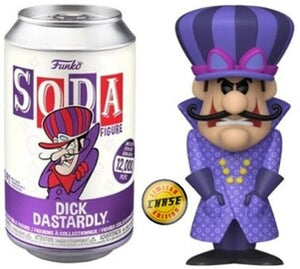 Funko Soda - Dick Dastardly (Purple) (Chase) (Opened) - Sweets and Geeks