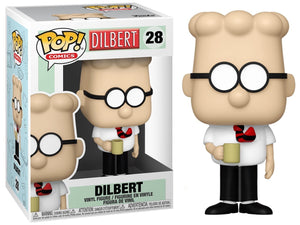 Funko POP! Comics: Dilbert - Dilbert #28 - Sweets and Geeks