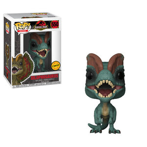 Funko Pop! Jurassic Park - Dilophosaurus (Frill Tucked Down) #550 - Sweets and Geeks