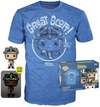 Funko Pop! and Tee: Back to the Future - Doc Brown with Helmet (Small) - Sweets and Geeks
