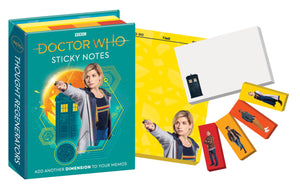 Doctor Who Sticky Note Booklet - Sweets and Geeks