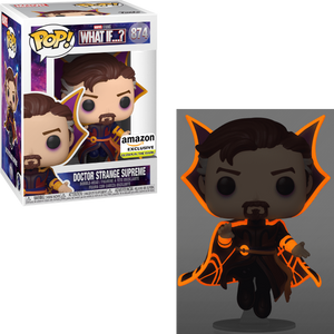 Funko POP! Heroes: Marvel's What If...? - Doctor Strange Supreme (Glow in the Dark) #874 - Sweets and Geeks
