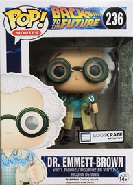 Funko Pop! Back to the Future - Dr. Emmett Brown (1955 - w/ Jumper Cables) #236 - Sweets and Geeks