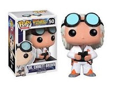 Funko POP! Movies: Back to the Future: Dr. Emmett Brown #50 - Sweets and Geeks