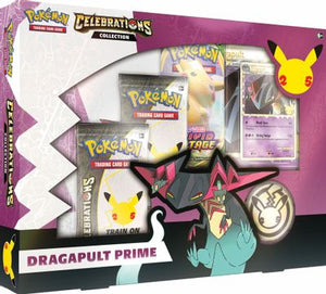 Pokemon: Celebrations Collection [Dragapult Prime] (Pre-Sell 10-8-21) - Sweets and Geeks