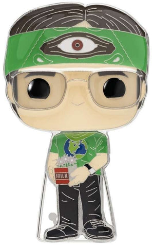 Funko POP! Pin: The Office - Dwight Shrute As Recyclops (2022 Earth Day Exclusive) #SE - Sweets and Geeks