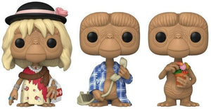 Copy of Funko Pop! Movies: E.T. The Extra-Terrestrial - E.T. In Disguise / E.T. In Robe / E.T. With Flowers - Sweets and Geeks