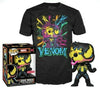 Funko Pop Tees: Marvel - Venomized Eddie Brock (Black Light) Set XL - Sweets and Geeks