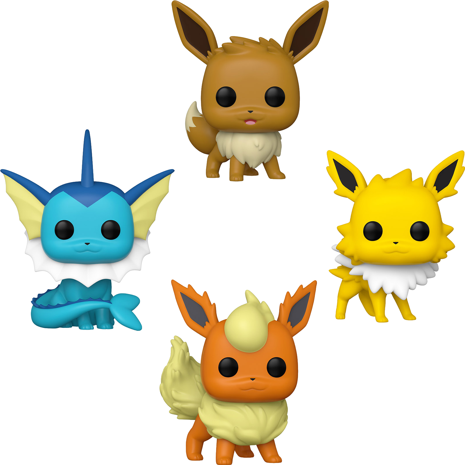 Funko Pop Games: Pokemon - Eeve / Vaporeon / Jolteon / Flareon