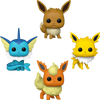 Funko Pop Games: Pokemon - Eeve / Vaporeon / Jolteon / Flareon - Sweets and Geeks