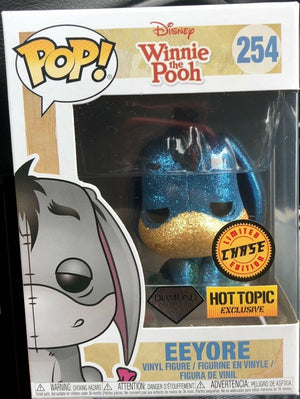 Funko Pop! Winnie the Pooh - Eeyore (Diamond Collection) (Blue) - Sweets and Geeks