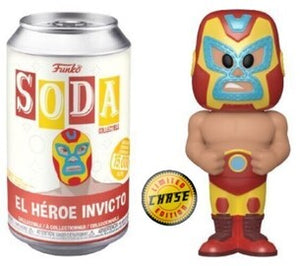 Funko Soda - El Heroe Invicto (Metallic) (Chase) (Opened) - Sweets and Geeks
