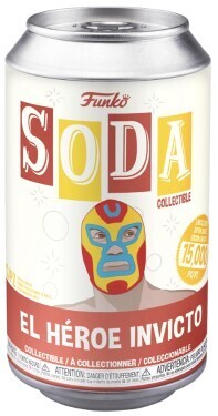 Funko! Soda : El Heroe Invicto Sealed Can - Sweets and Geeks