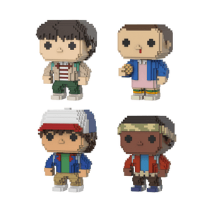 Funko Pop 8-Bit: Stranger Things - Eleven with Eggos Target Exclusive / Mike / Dustin / Lucas - Sweets and Geeks