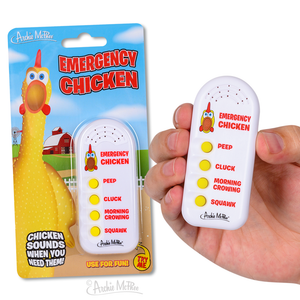 EMERGENCY CHICKEN Electronic sound maker - Sweets and Geeks