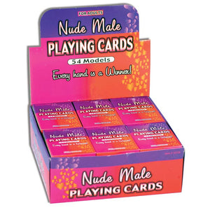 Nude Male Playing Cards - Sweets and Geeks