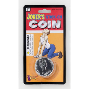 Jokers Stick-On Coin - Sweets and Geeks