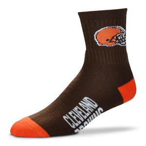 Cleveland Browns Team Color Crew Socks - Sweets and Geeks