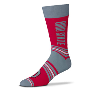 Ohio State Buckeyes Go Team! Socks - Sweets and Geeks