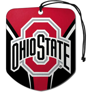 Ohio State Buckeyes 2 Pack Air Freshener - Shield - Sweets and Geeks