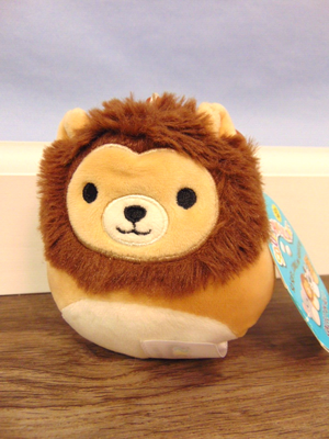Squishmallow - Francis the Lion Keychain Clip On 3.5” - Sweets and Geeks