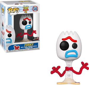 Funko Pop! Toy Story 4 - Forky (Gamestop Exclusive) #534 - Sweets and Geeks