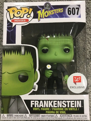 Funko Pop! Movies: Monsters - Frankenstein (with Flower) (Walgreens Exclusive) #607 - Sweets and Geeks