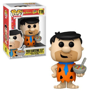 Funko Pop! Ad Icons - Fred Flintstone with Fruity Pebbles #119 - Sweets and Geeks