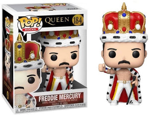 Funko Pop! Queen - Freddie Mercury (Crowned) #184 - Sweets and Geeks