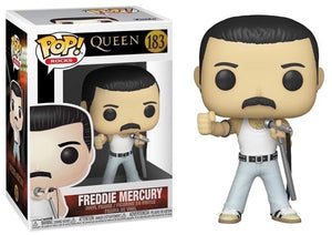Funko Pop! Queen - Freddie Mercury (Live Aid) #183 - Sweets and Geeks