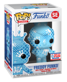 Funko Pop! Funko - Freddy Funko (Artist Series) (Aqua & White with Dots)  #SE - Sweets and Geeks