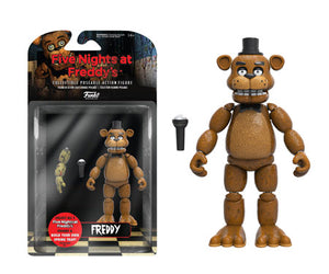 Five Nights at Freddy's - Freddy Fazbear Action Figure - Sweets and Geeks