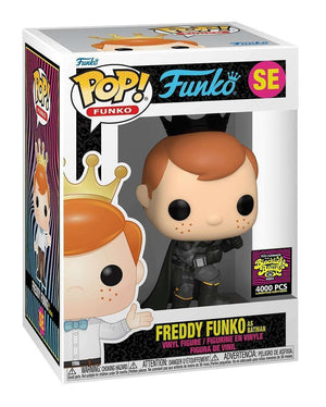 Funko Pop! Freddy Funko as Batman (Blacklight Battle 2022)- SE - Sweets and Geeks