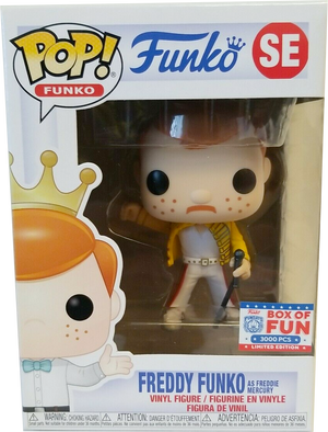 Funko Pop! Funko - Freddy Funko as Freddie Mercury SE - Sweets and Geeks