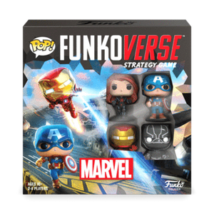 Funko Pop Funkoverse Strategy Game: Marvel 100 4 Pack - Sweets and Geeks