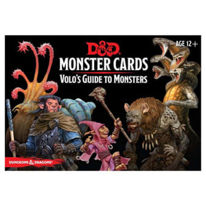 Dungeons and Dragons RPG: Monster Cards - Volo's Guide to Monsters - Sweets and Geeks